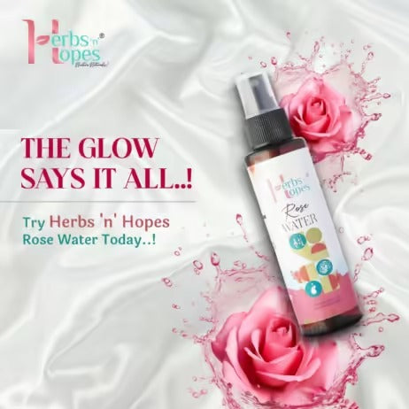 Revitalize Your Skin with 24K Kumkumadi Tailam, Face Glow Cleanser, & Rose Water from Herbs ‘n’ Hopes