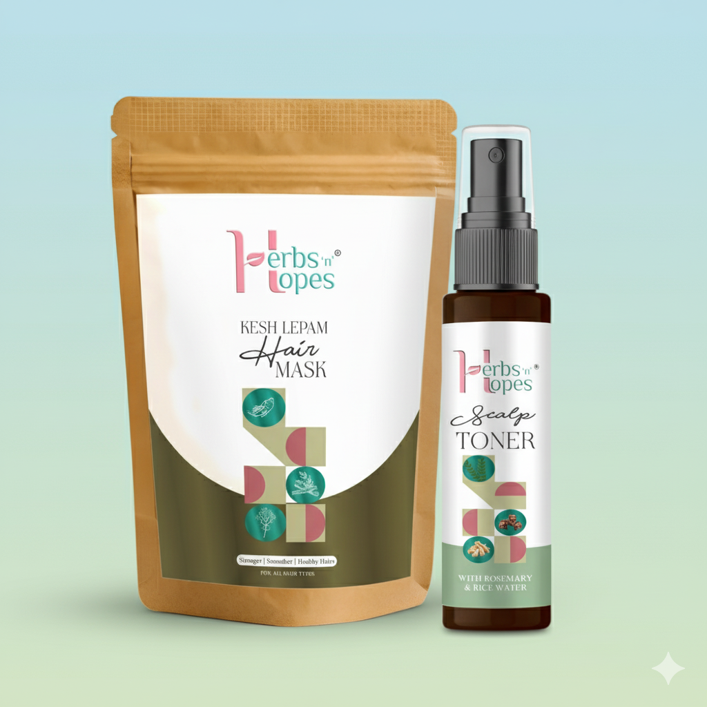 Combo’s Hair Mask, Rosemary Scalp Toner