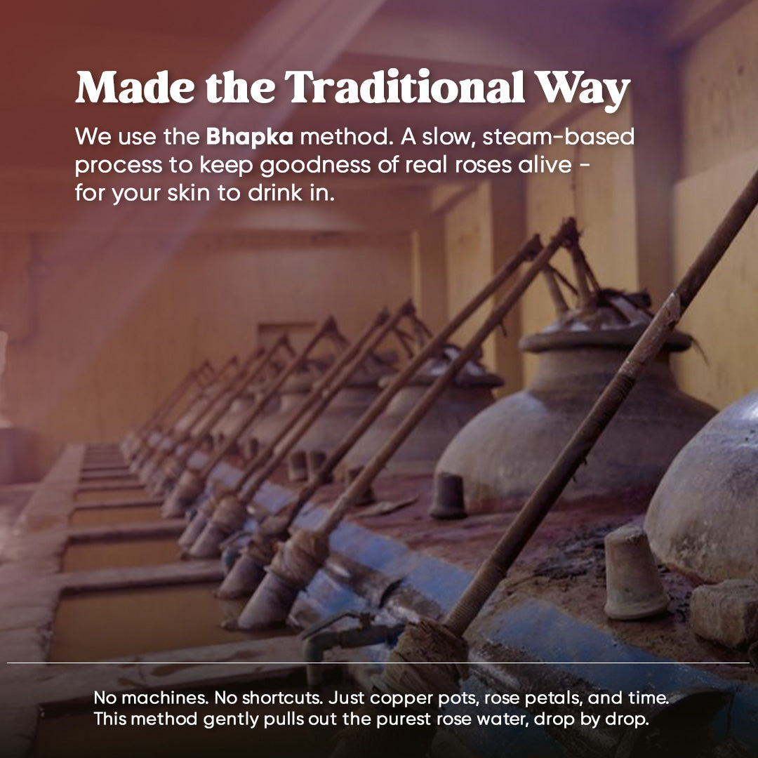 Steam Distilled Rose Water