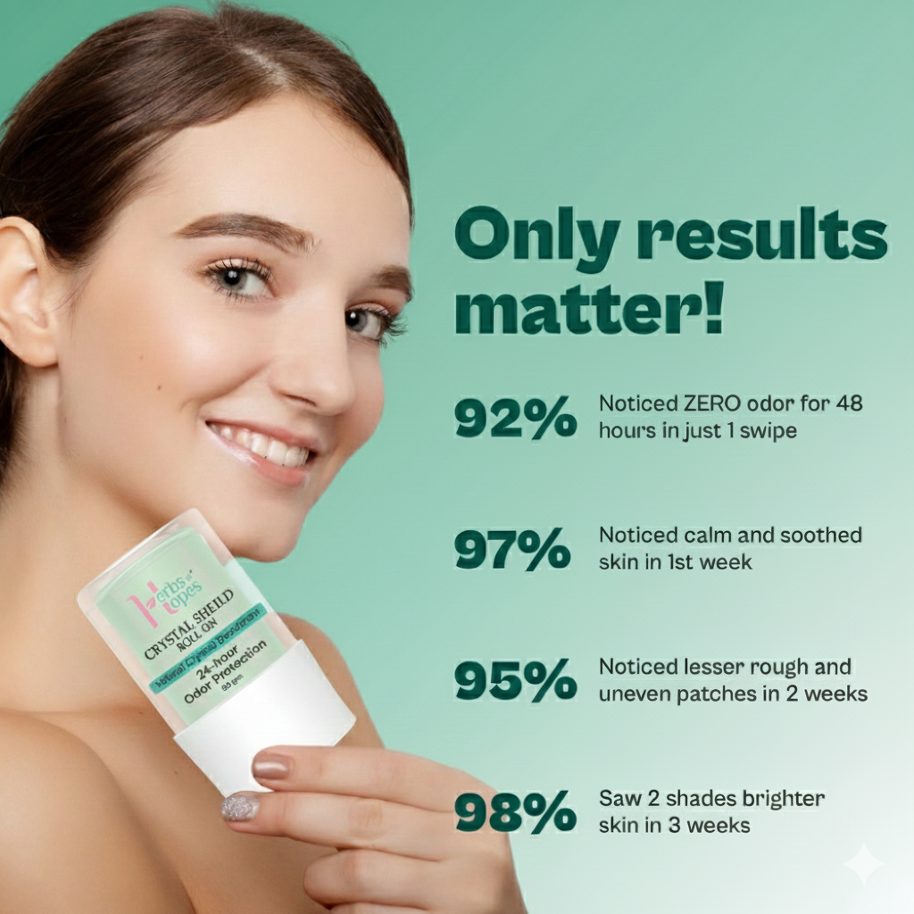 Crystal Shield Alum Roll-On with Aloe Vera