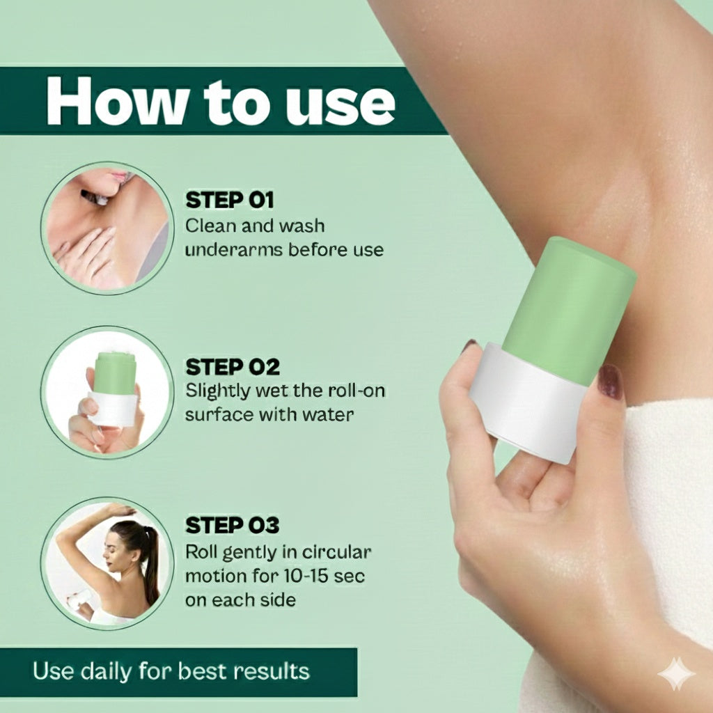 Crystal Shield Alum Roll-On with Aloe Vera