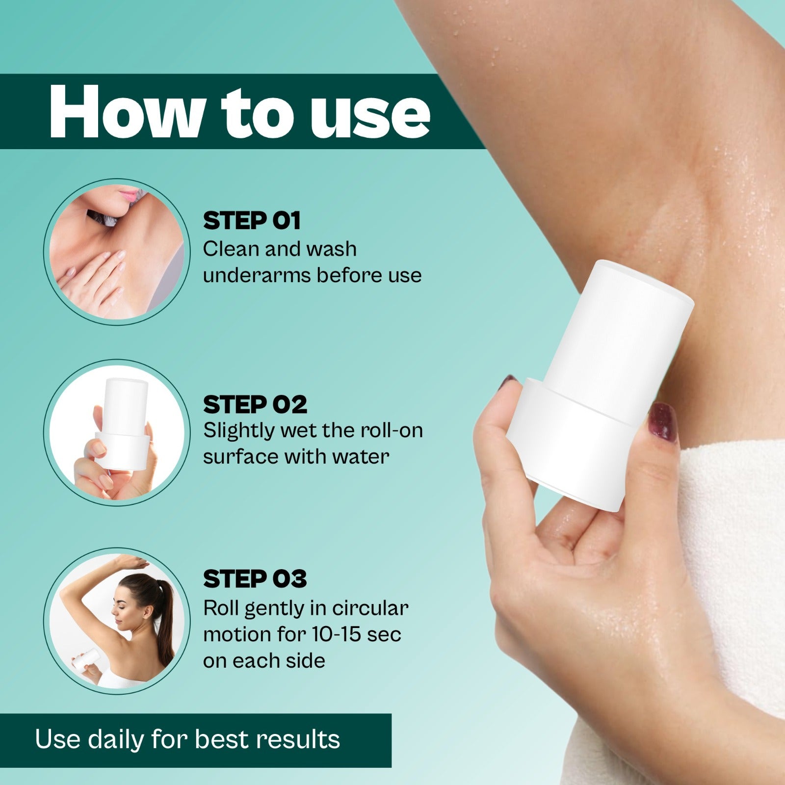 Crystal Shield Alum Roll-On