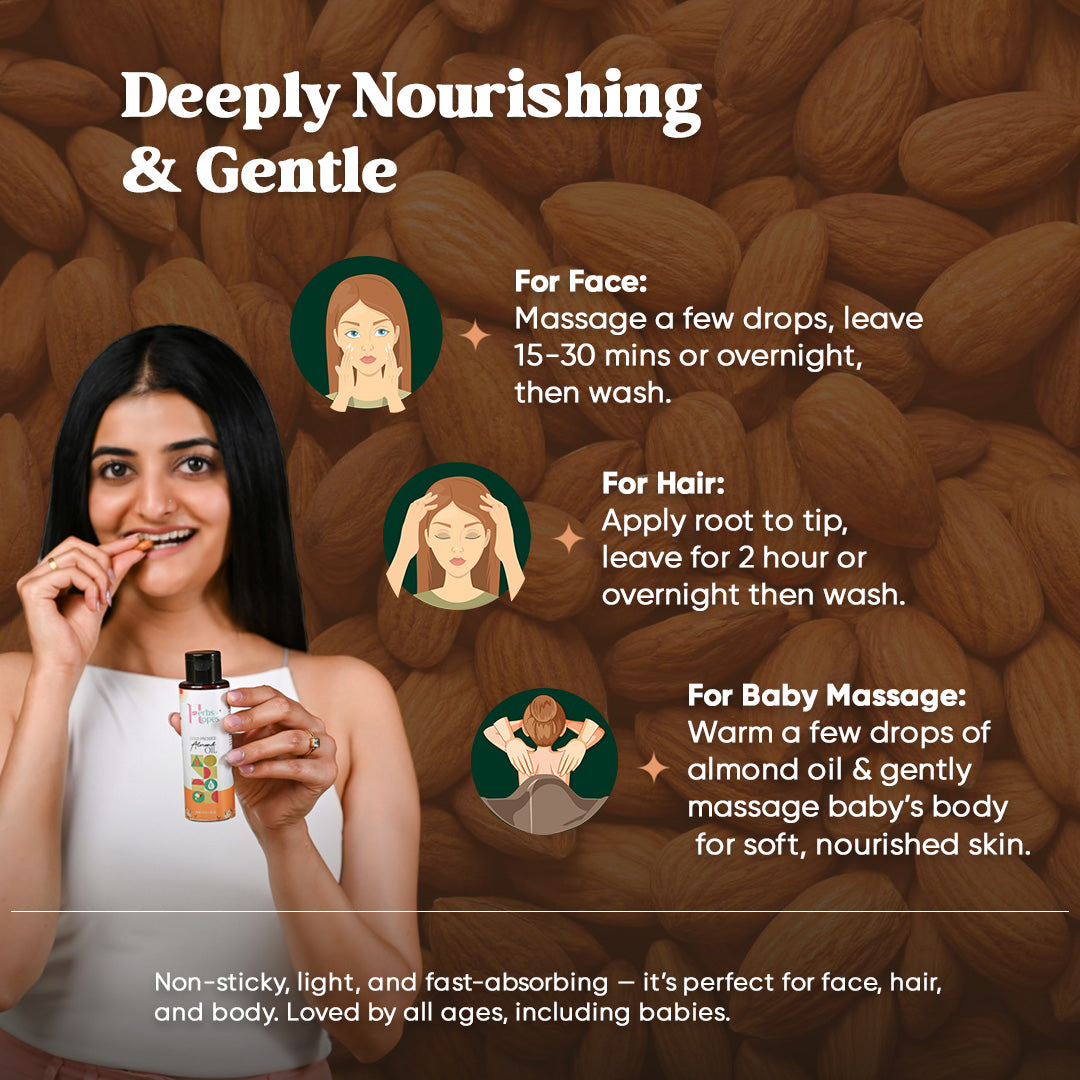 Cold Pressed Almond Oil