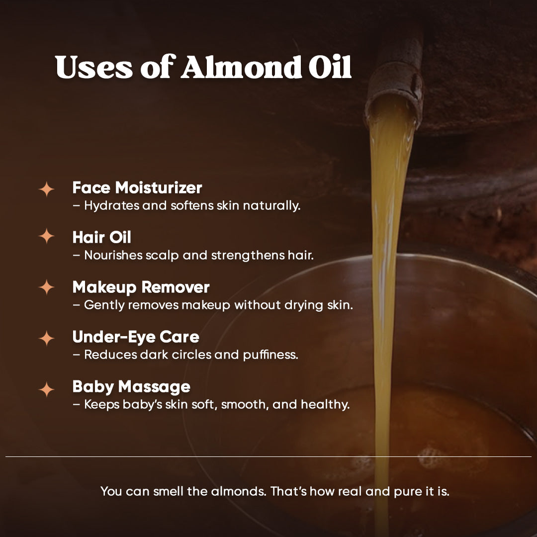 Cold Pressed Almond Oil