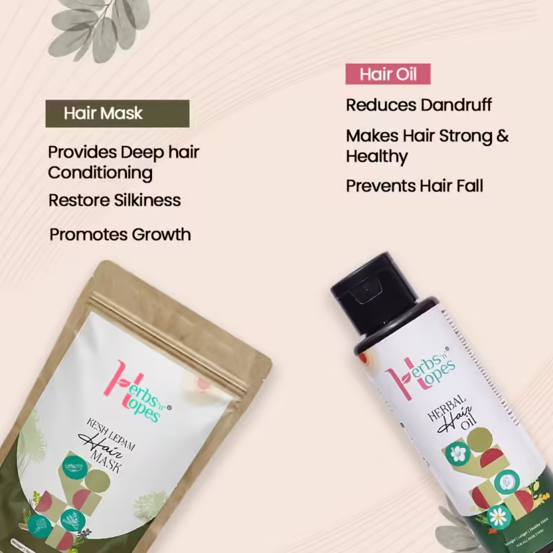 Combo’s Hair Oil, Hair mask
